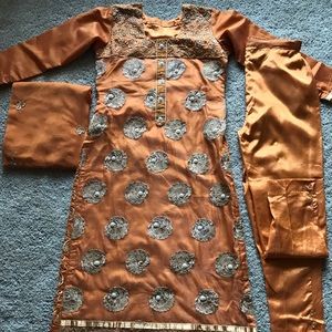 NEW Indian Pakistani Suit Shalwar Kameez 3 pc.